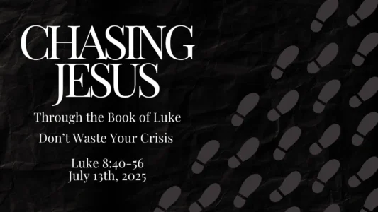 Don't Waste Your Crisis