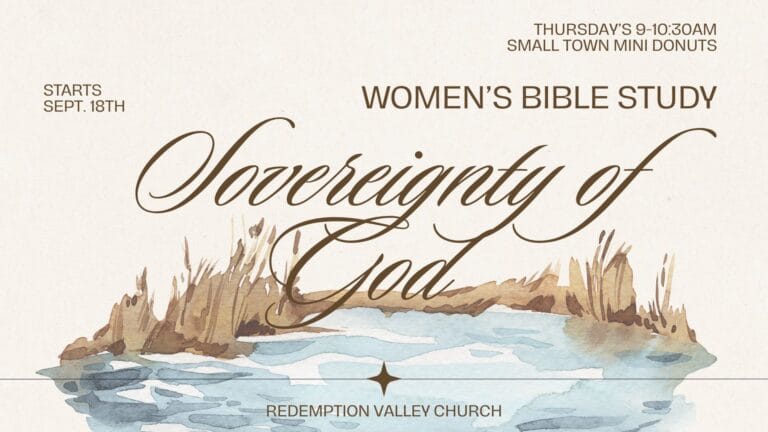 Sovereignty Of God