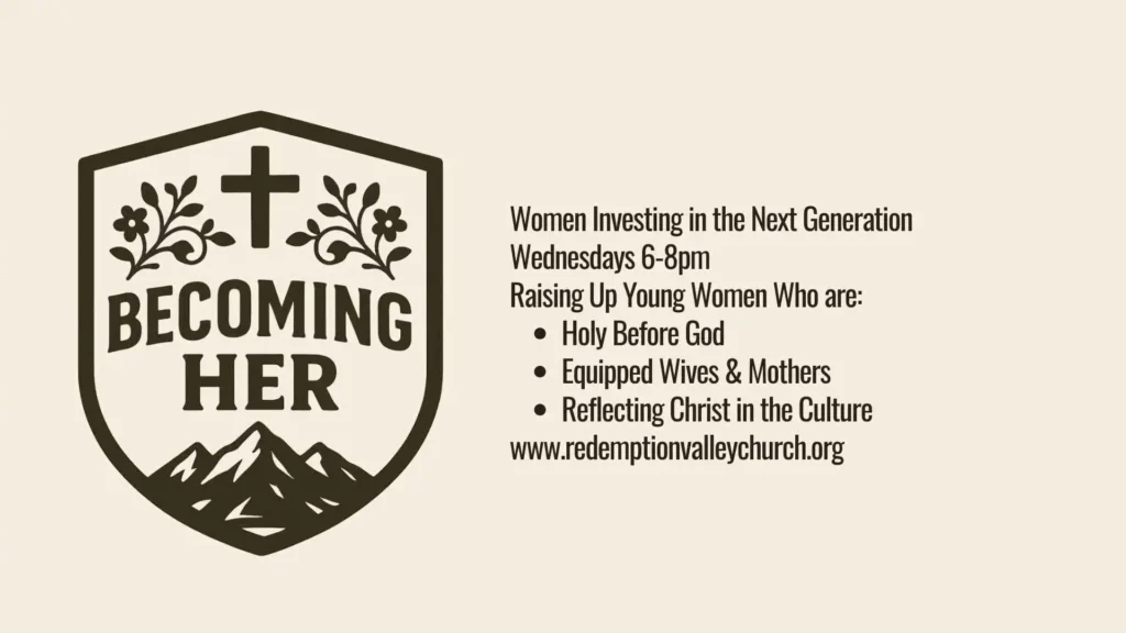 Becoming HER, Holy before God